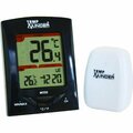 Minder Research Wireless Indoor and Outdoor Thermometer with Clock MRI-200HI